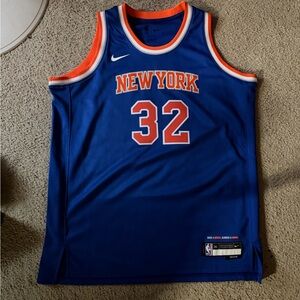 Karl Anthony Towns New York Knicks NWOT Youth XL Icon Edition Swingman Jersey